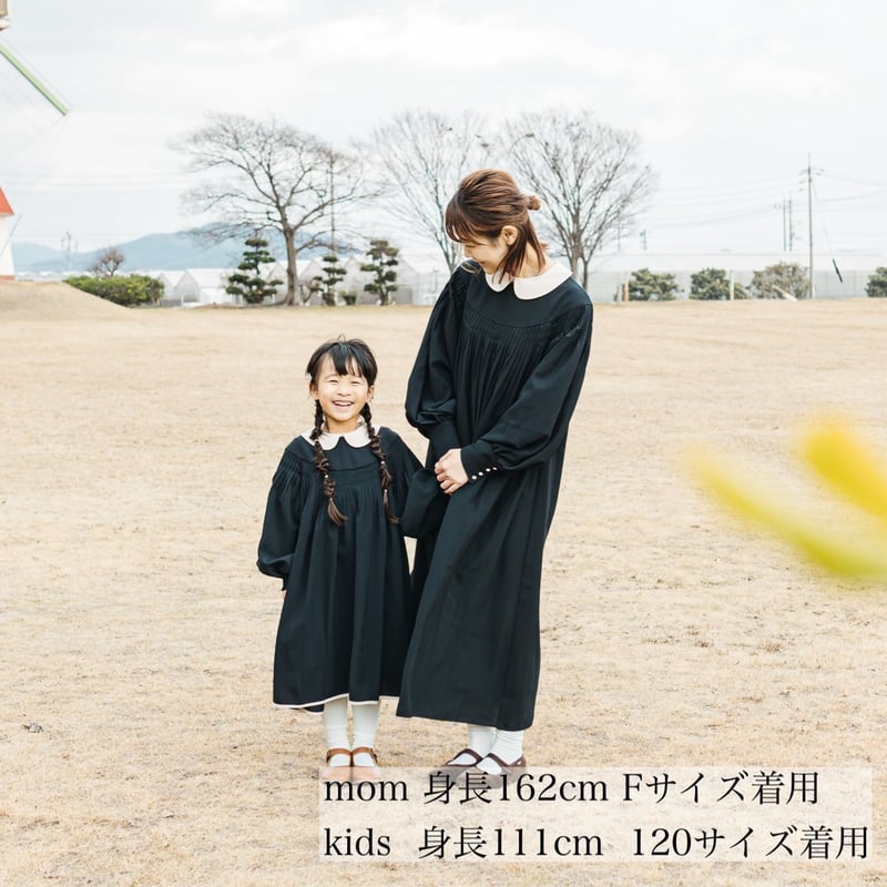 harenohi pin tuck one-piece 