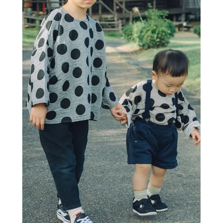 dot wide pullover   (1008)