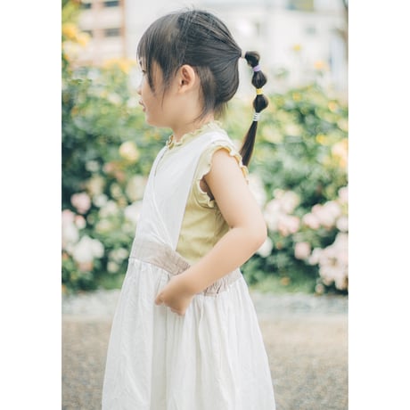 niko ２way one-piece [ white ＆ beige ]  (2531)