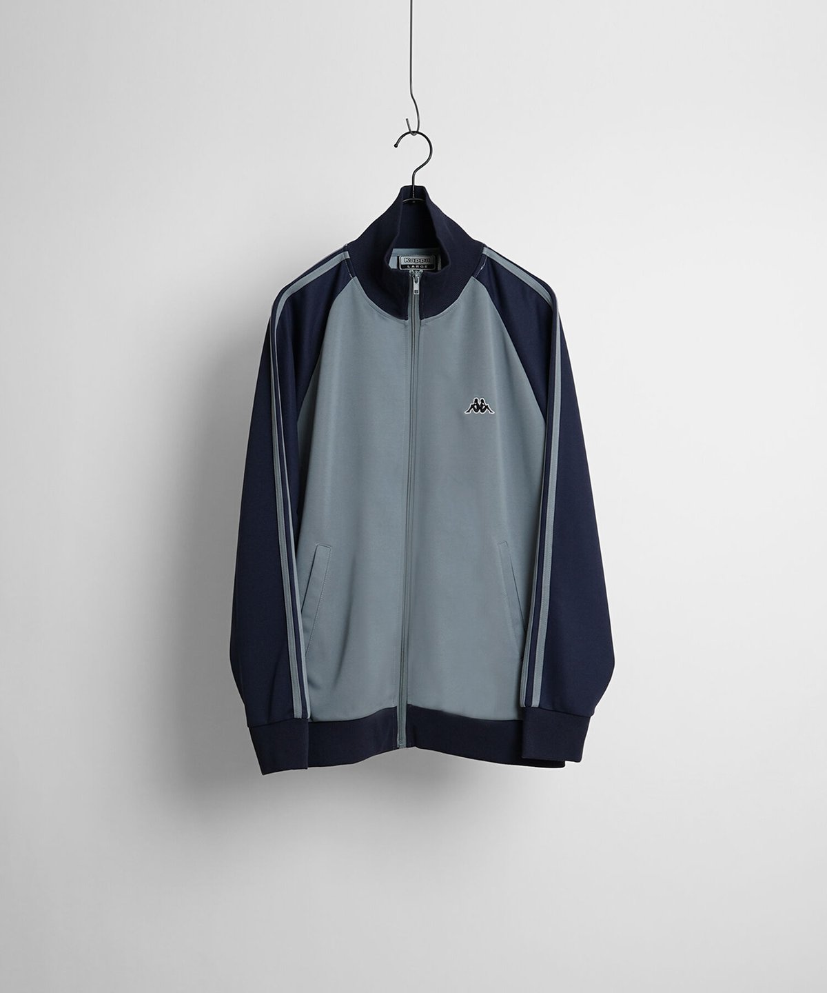 91～92”Kappaビンテージ サッカージャージ2 Lブラック/ホワイト 91～92”Kappaビンテージ サッカージャージ2 Lブラック/ホワイト