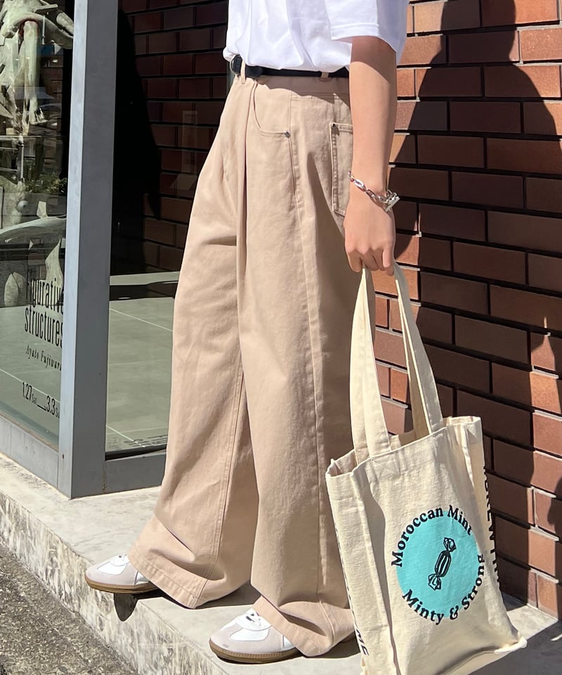 1960's FOREMOST フォアモスト カツラギ パンツ 生成り ツイル 60's Levi's 518 BIG-E カツラギパンツ アイボリー 実寸(29x29位