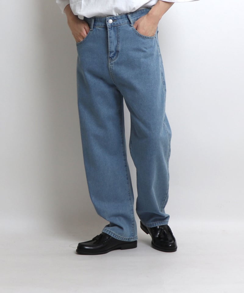 BASIC 5PKT FIT DENIM /ライトブルー | Confirm/コンファーム