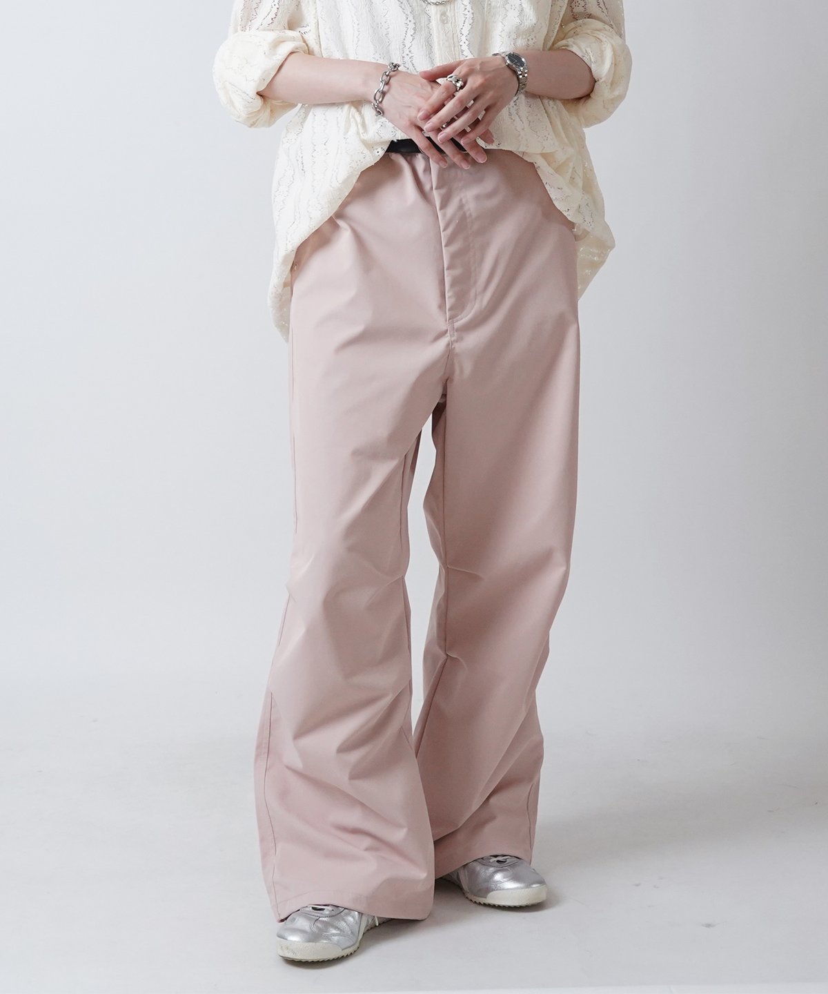 【新品未使用】SHISHIKUI パラシュートパンツ　ピンク　バッグ付き 8004001144376_2.jpg?v=