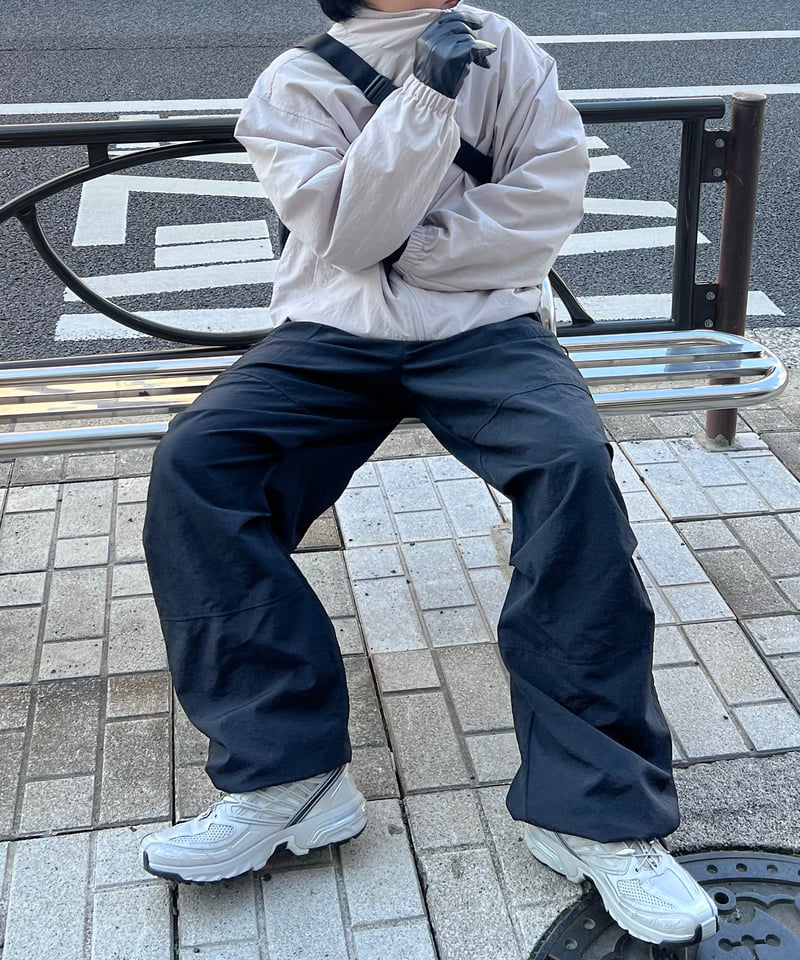 廃盤★vermo nylon pants ナイロンパンツ パラシュートパンツ ナイロンパラシュートパンツ[品番：NICW0004650]｜NICOLE