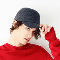【TR20203】C.C. - WOOL FELTING CAP -
