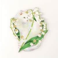 村中恵理  鈴蘭　-猫-