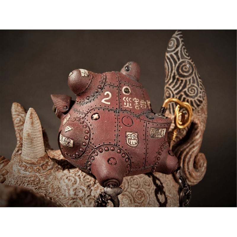 田崎太郎「災害救助猫神」 | SEIZAN Gallery Online Store