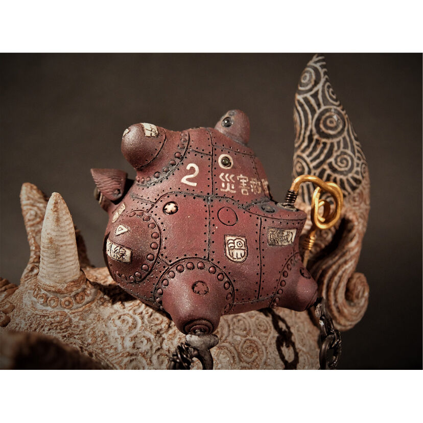 古物太郎さま専用 田崎太郎「災害救助猫神」 | SEIZAN Gallery Online Store