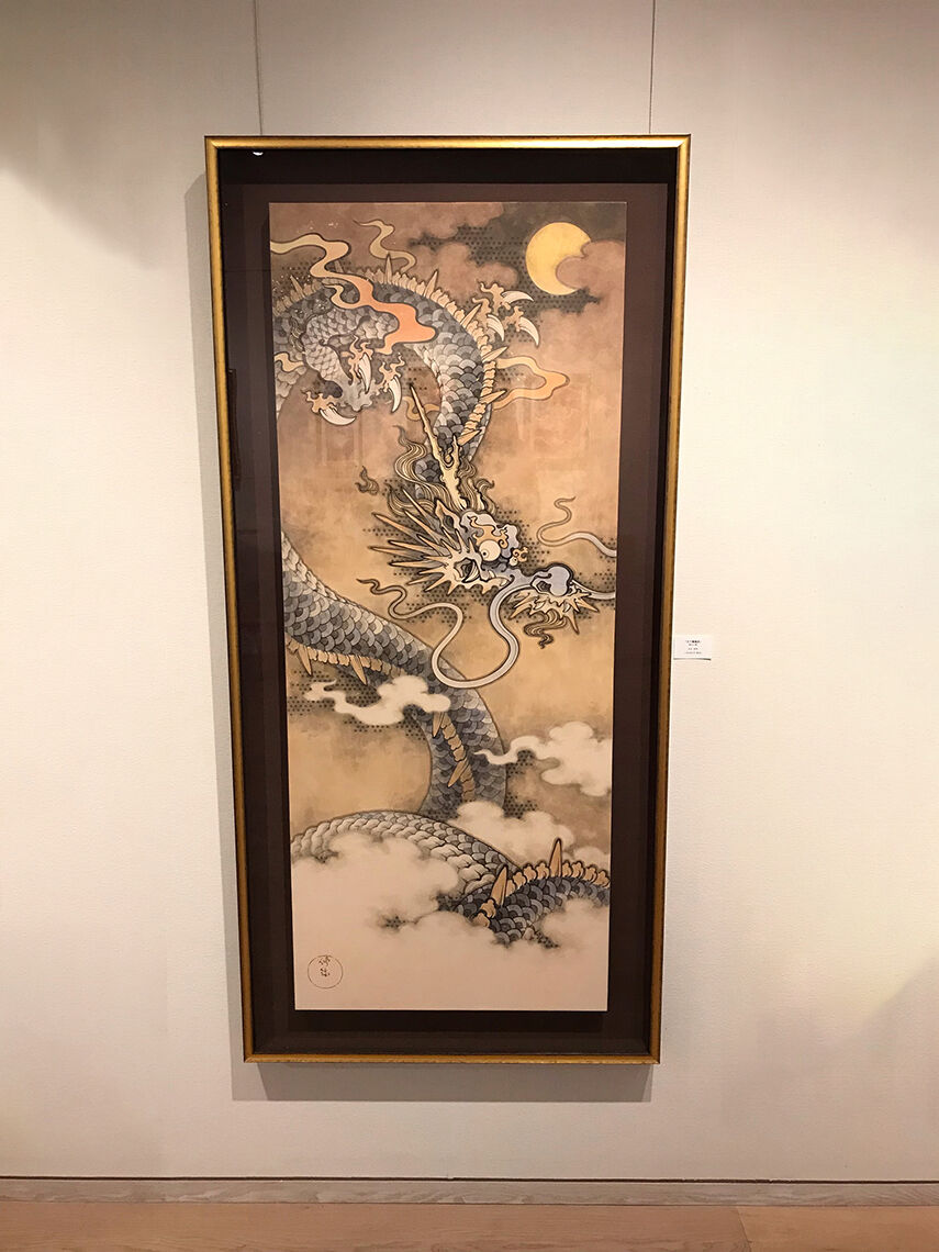 玉井伸弥「月下雲龍図」 | SEIZAN Gallery Online Store 玉井伸弥「月下雲龍図」 | SEIZAN Gallery Online Store