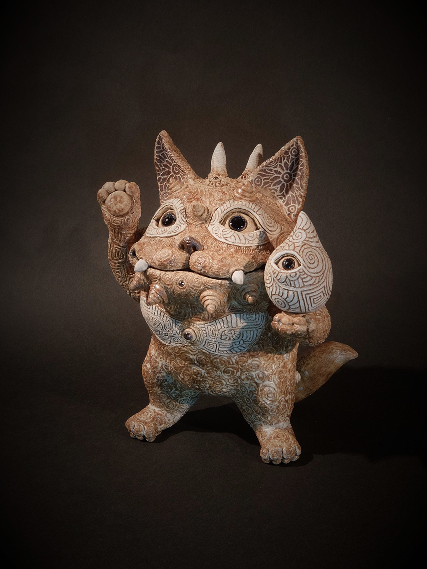 田崎太郎「鬼火猫神」 | SEIZAN Gallery Online Store