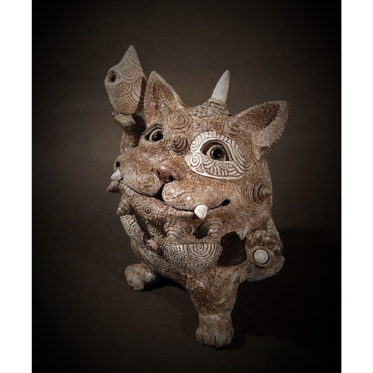 陶芸くろねこさん専用 Quail Ceramics社 貯金箱（黒猫 Lucky） | 猫本専門書店 書肆 吾輩堂