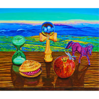 ハタユキコ トンボのいる静物