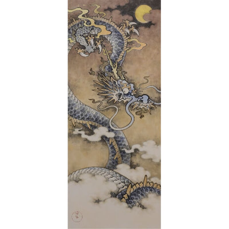 玉井伸弥「月下雲龍図」 | SEIZAN Gallery Online Store