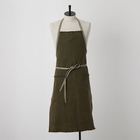 clipmarks warehouse / craftsman"s apron / olive