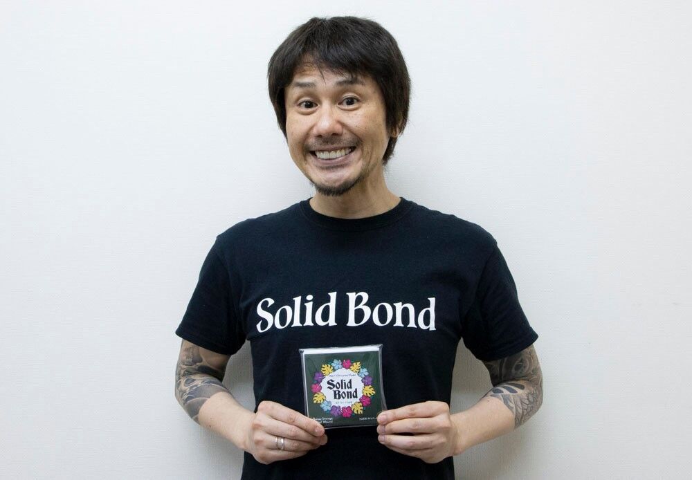 Ken Yokoyama ロンT 横山健 ken yokoyama woodstics TIKI and FLOWER ロングスリーブ