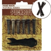PICKBOY ブリッジピン ホーン (水牛の角）BP-150HN