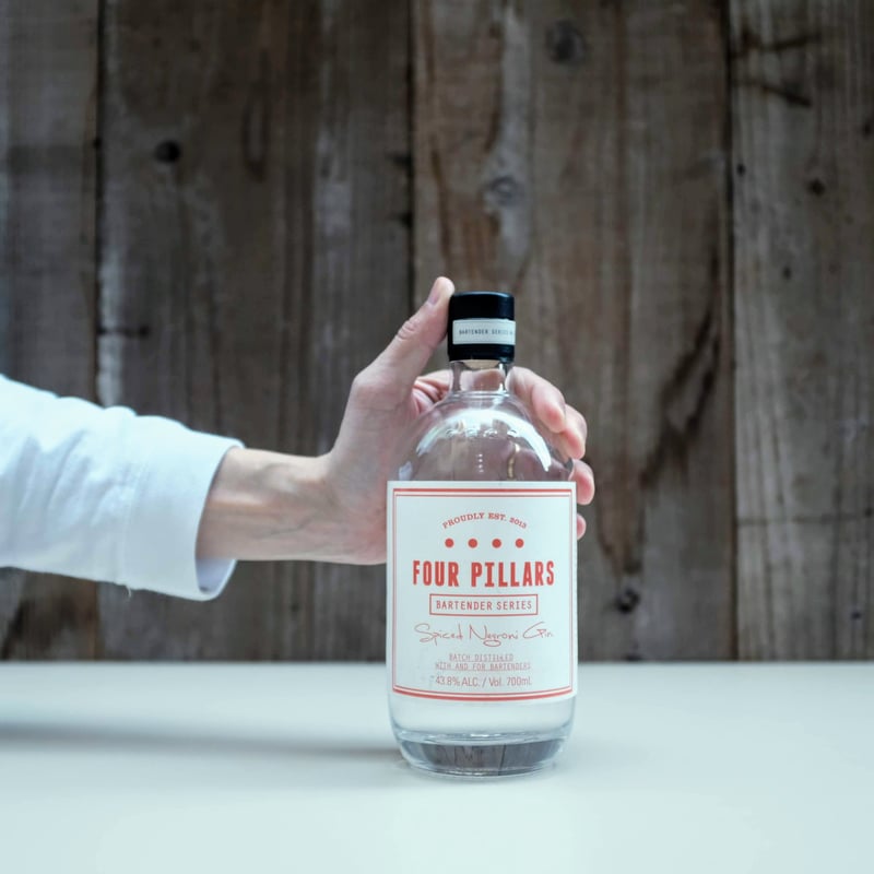 FOUR PILLARS SPICED NEGRONI GIN 【※ラベル破れ・汚れあり】 |