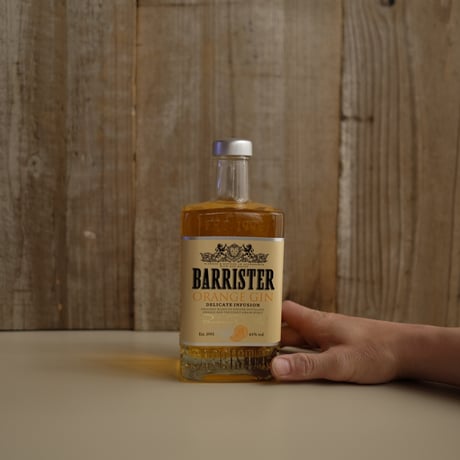 BARRISTER ORANGE GIN [WITH A GLASS]