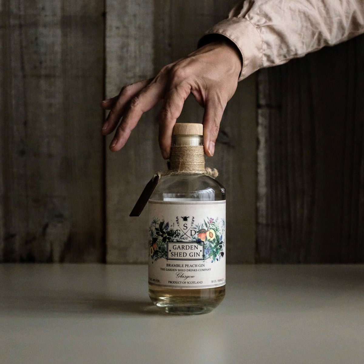 GARDEN SHED BRAMBLE PEACH GIN | GIN BOTTLE SHOP