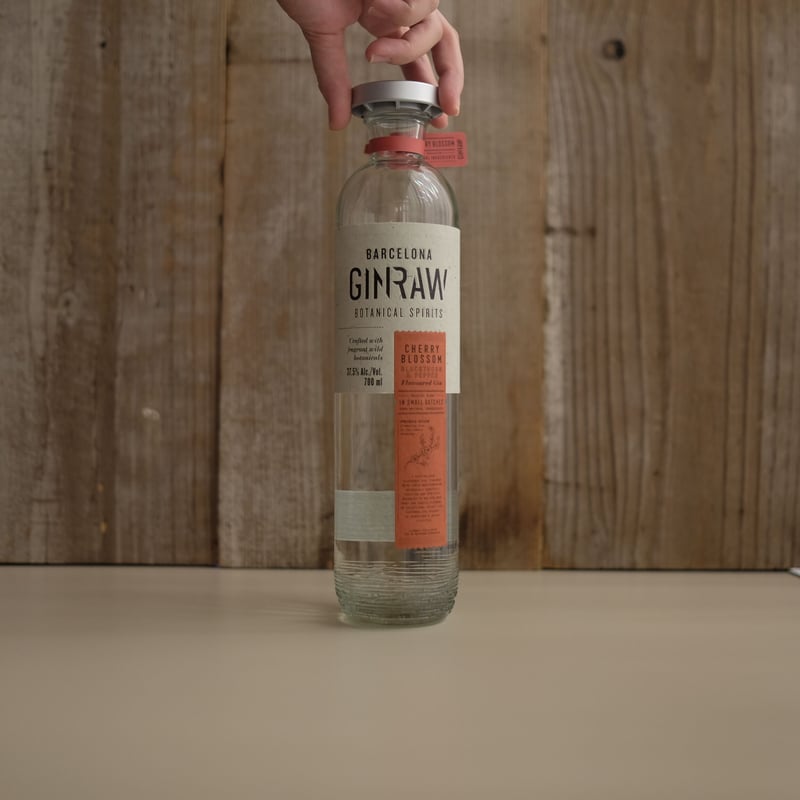 GINRAW GASTRONOMIC GIN CHERRY BLOSSOM | GIN BOT