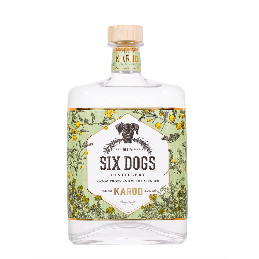SIX DOGS KAROO GIN | GIN BOTTLE SHOP