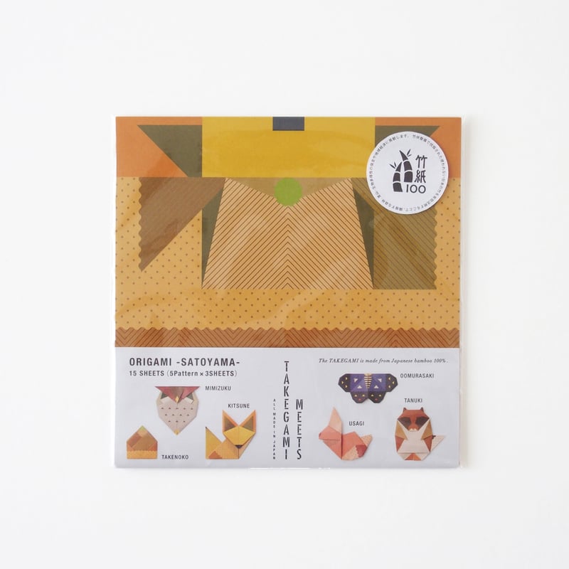 竹紙ORIGAMI -SATOYAMA- | MEETS TAKEGAMI ONLINE STORE