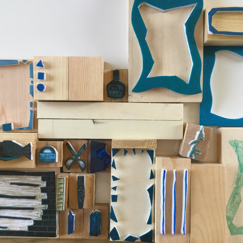 ズッコロッカ応援！マッキーのオーダー消しゴムハンコ