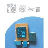 世界にひとつの手作りハンコ付応援チケット(お天気編)