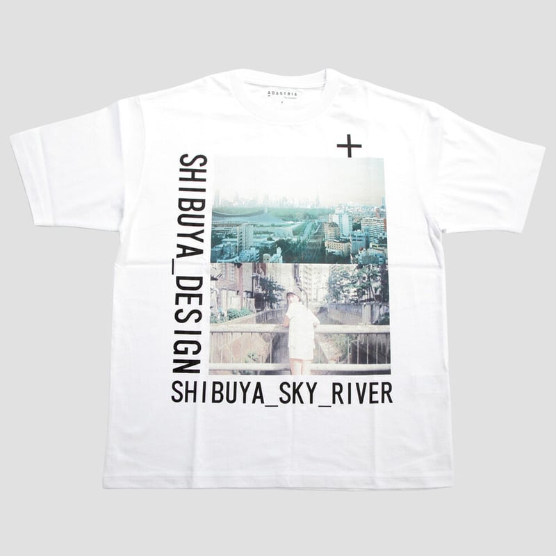 渋谷を感じる」Tシャツ（ホワイト） | SHIBUKURO STORE