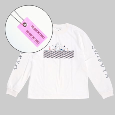 A day in the life shibuya 長袖Tシャツ《ボールチェーンタグセット》