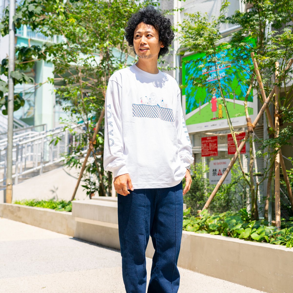 A day in the life shibuya 長袖Tシャツ《ボールチェーンタグセット》