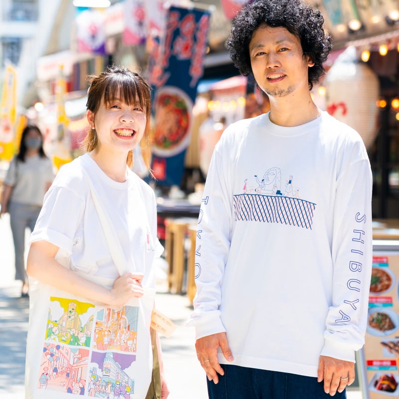 A day in the life shibuya 長袖Tシャツ《ボールチェーンタグセット》