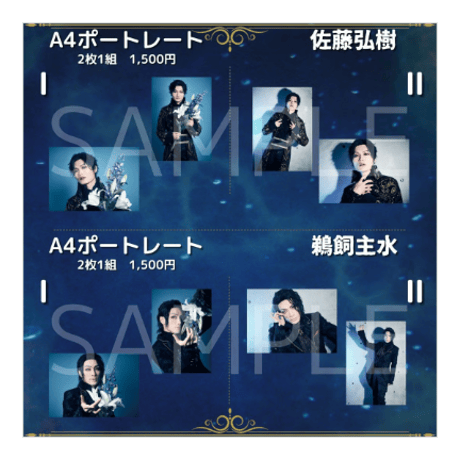過去公演A4ポートレート