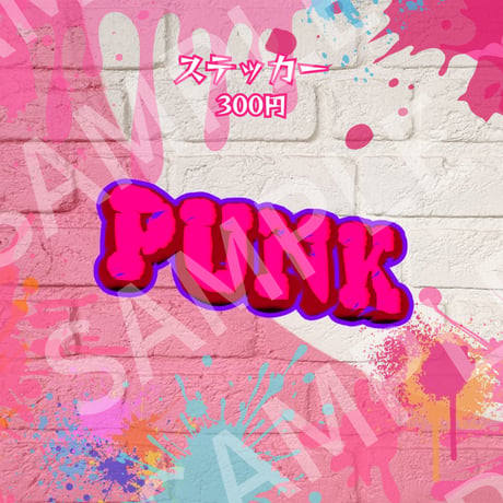 【TOKYO COL-CUL COMEDY ～PINK～】ステッカー