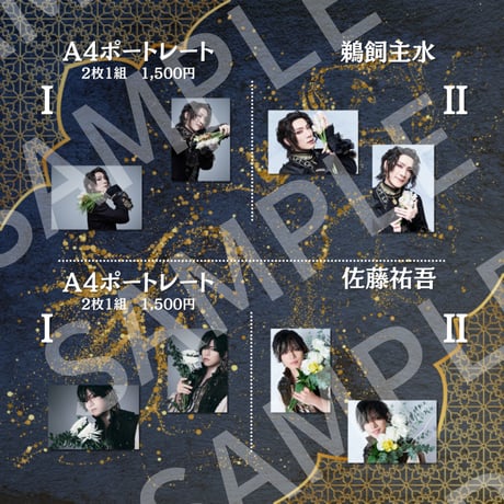 【虚の王:‖】A4ポートレート