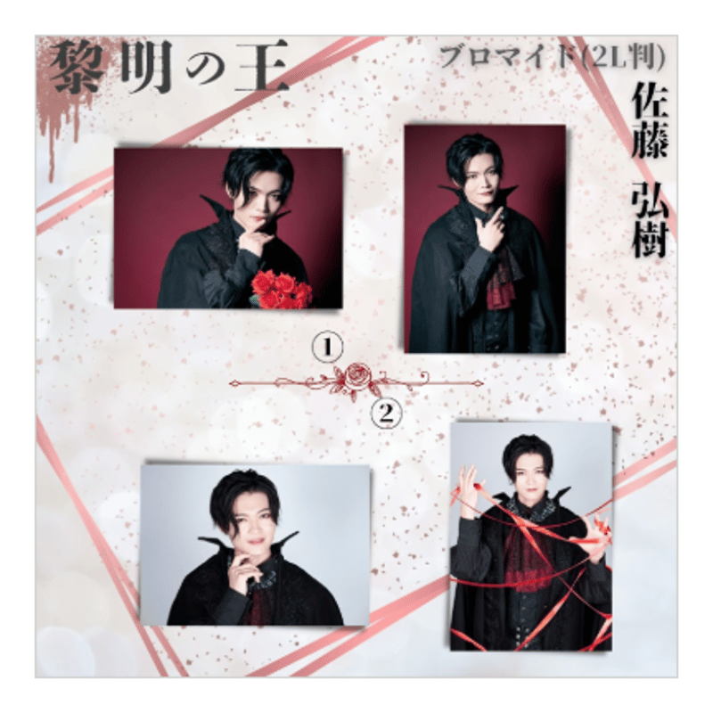 ブロマイド まとめ売り 2 虚の王:‖】過去公演2L判ブロマイド | ILLUMINUS STORE