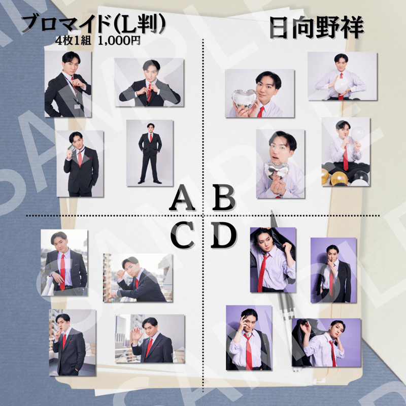 かって神だった獣たち 声優直筆サイン入りポスター キャスト14名サイン