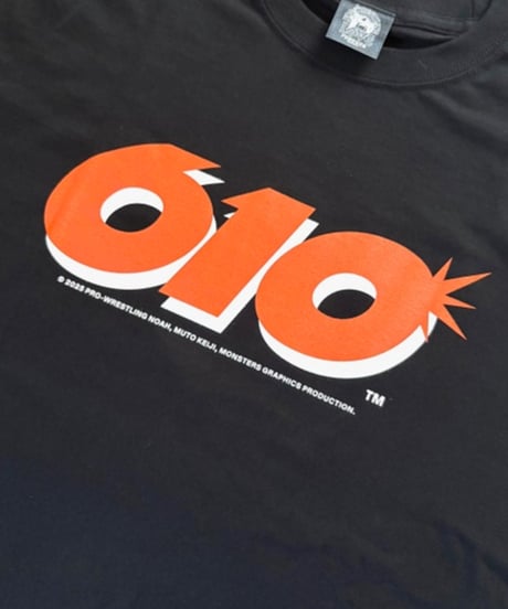 武藤敬司「610」Tシャツ（黒）