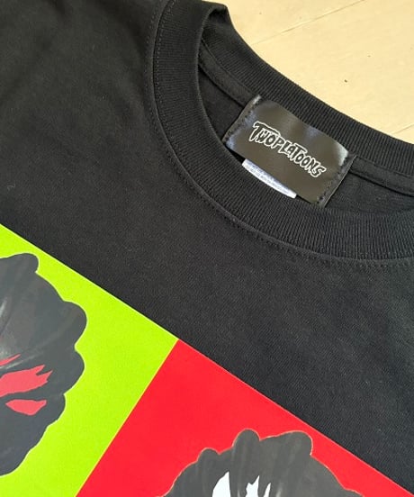 TWOPLATOONS×グレート・ムタ2025「FACES」Tシャツ（黒）