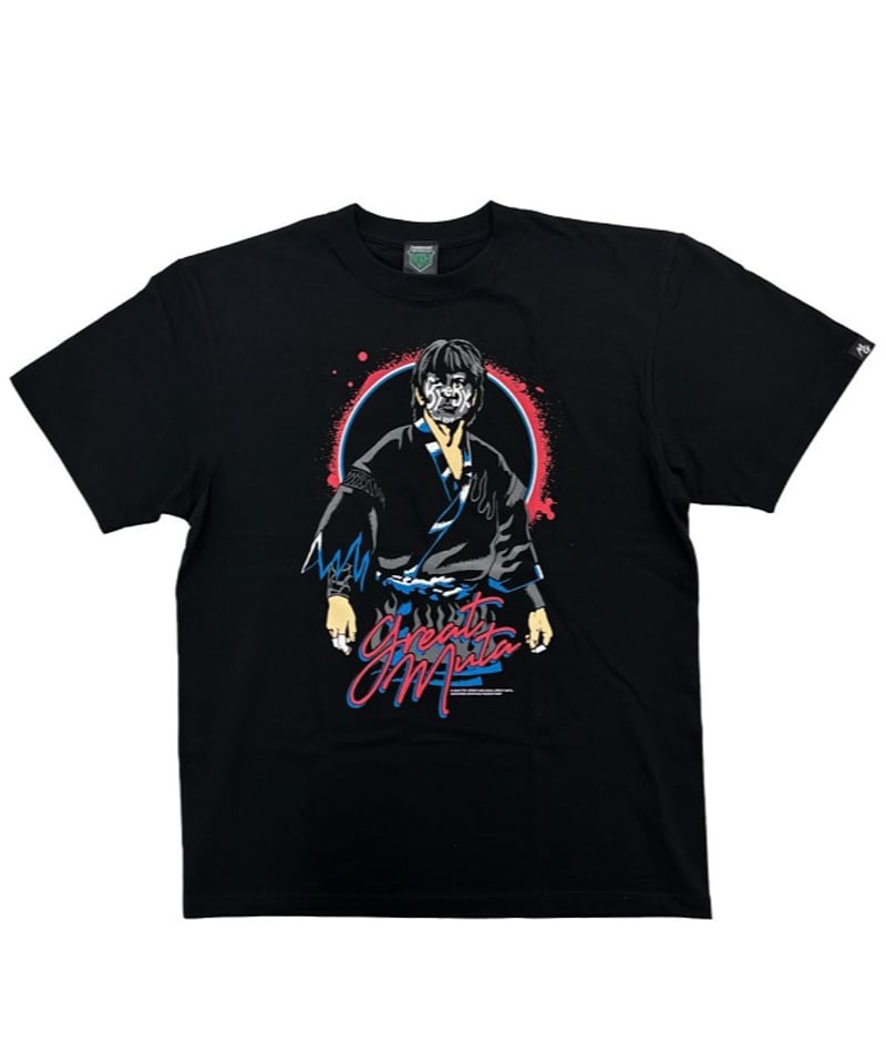 グレート・ムタ「ByeBye MUTA」イラストTシャツ | KEIJI MUTO OFFIC