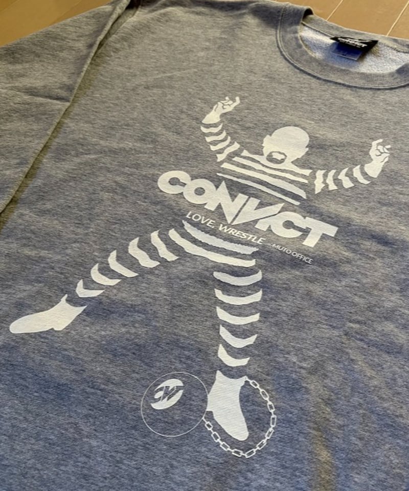 CONVICT×武藤敬司 コラボトレーナー（グレー） | KEIJI MUTO OFFICIA