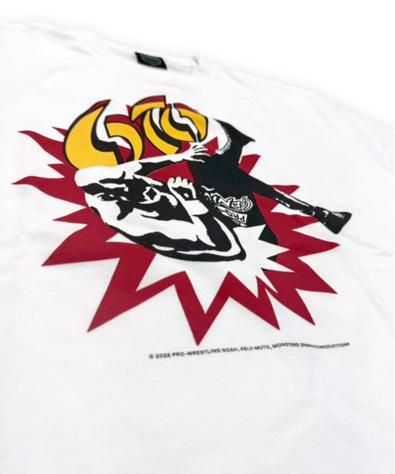 武藤敬司「610エルボー」イラストTシャツ | KEIJI MUTO OFFICIAL SHOP