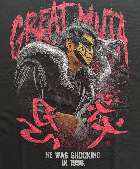 グレート・ムタ「1996衝撃ver.」Tシャツ