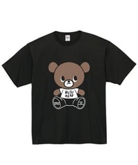 「MUTO BEAR」Tシャツ（黒）