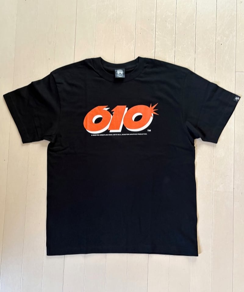 武藤敬司「610」Tシャツ（黒） | KEIJI MUTO OFFICIAL SHOP