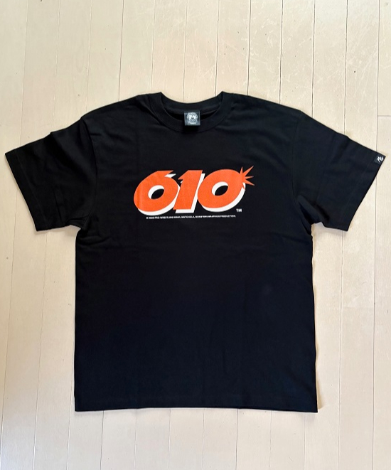 武藤敬司「610」Tシャツ（黒） | KEIJI MUTO OFFICIAL SHOP
