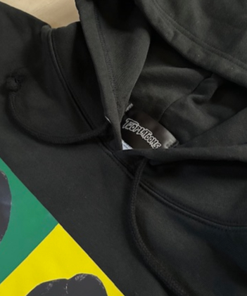 TWOPLATOONS×グレート・ムタ「FACES」パーカー（黒） | KEIJI MUTO