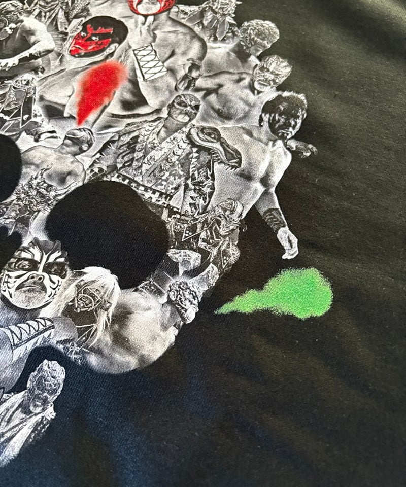 受注生産】グレート・ムタ「SKULL」トレーナー（黒） | KEIJI MUTO