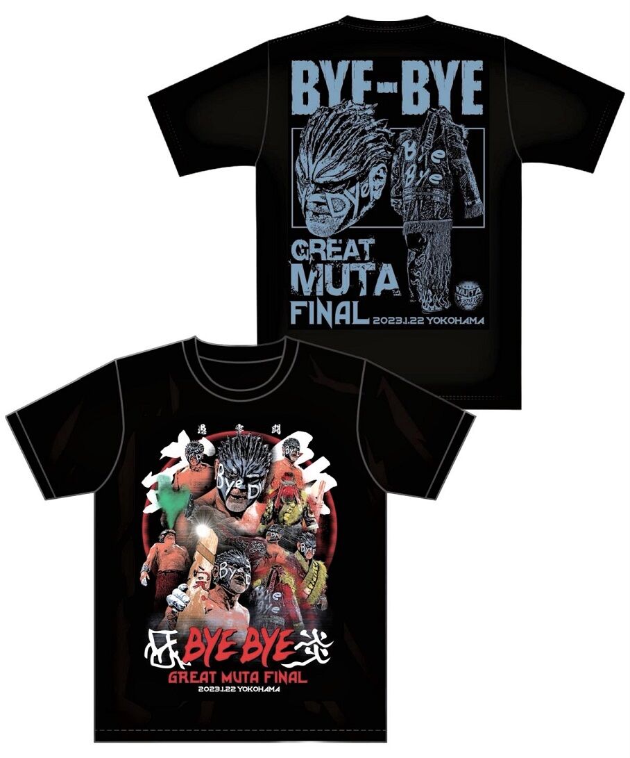 グレート・ムタ「横浜アリーナファイナル」Tシャツ | KEIJI MUTO 