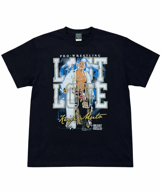 武藤敬司「LAST LOVE」イラストTシャツ | KEIJI MUTO OFFICIAL SHOP